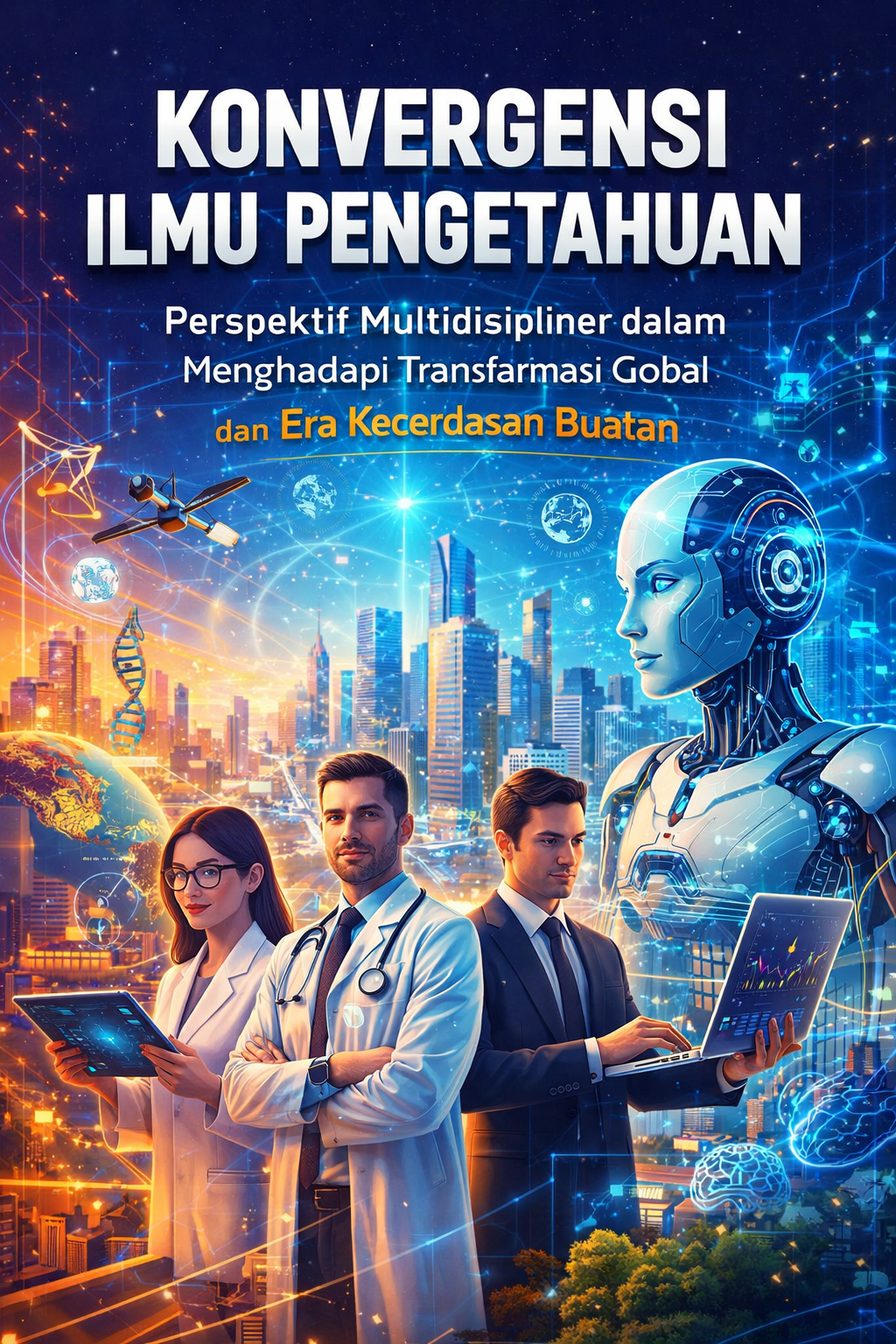 Buku ISBN Konvergensi Ilmu Pengetahuan: Perspektif Multidisipliner dalam Menghadapi Transformasi Global dan Era Kecerdasan Buatan