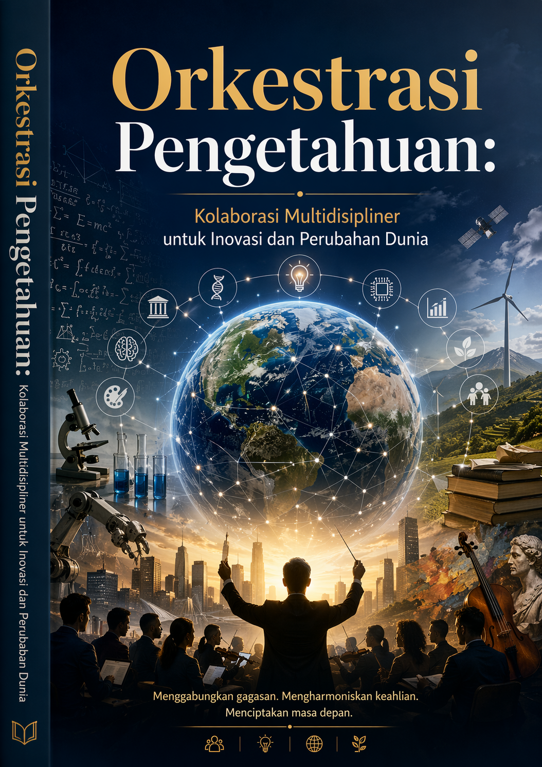 Buku ISBN Orkestrasi Pengetahuan: Kolaborasi Multidisipliner untuk Inovasi dan Perubahan Dunia