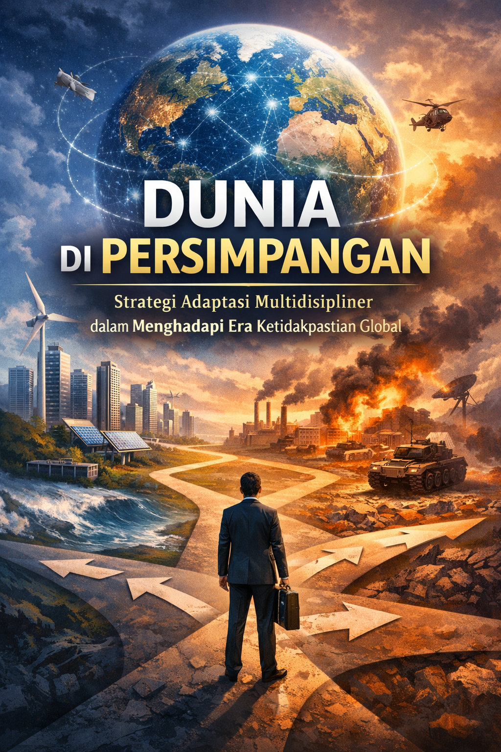 Buku ISBN “Dunia di Persimpangan: Strategi Adaptasi Multidisipliner dalam Menghadapi Era Ketidakpastian Global”